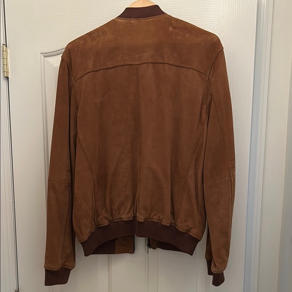 Lucky Brand Men's Brown Suede Jacket - Picture 3 of 3
